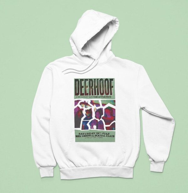 Deerhoof Jul Brudenell Social Club In Leeds Uk Hoodie