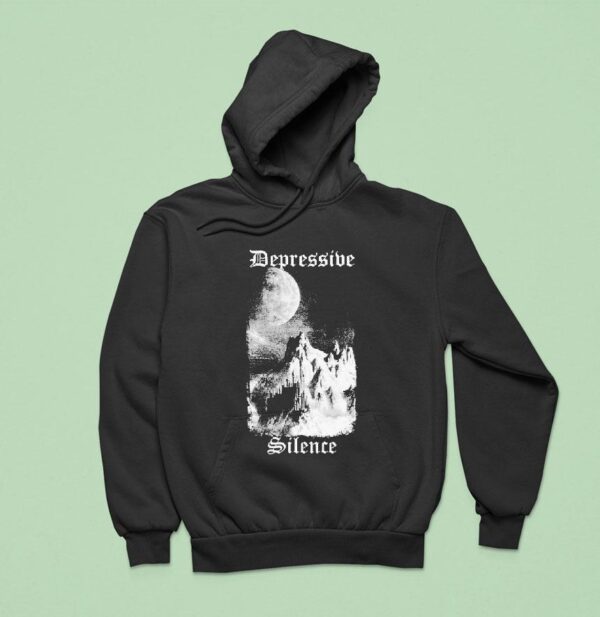 Depressive Silence Mourning Hoodie