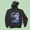 Detroit Tigers I Will Remember For You Alzheimer S Awareness Heartbeat Brain Hoodie