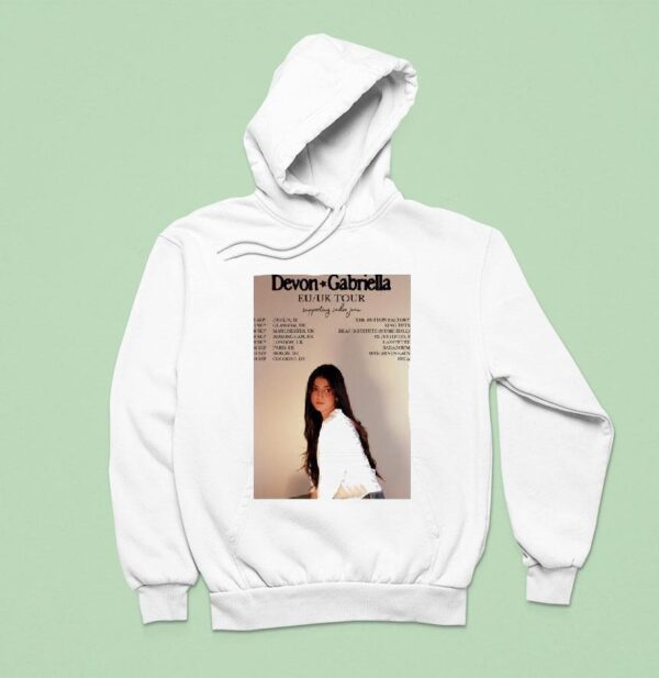 Devon Gabriella Supporting Sadie Jean Eu Uk Tour Hoodie