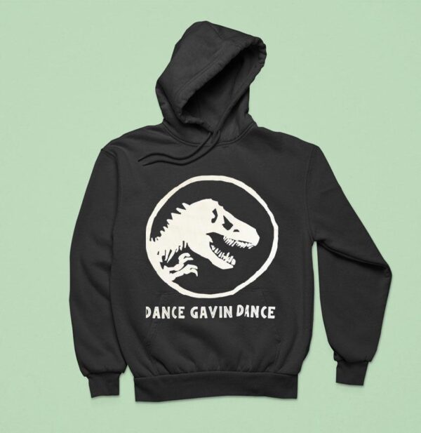 Dinirsaur Dance Gavin Dance Style Jurassic Park Hoodie