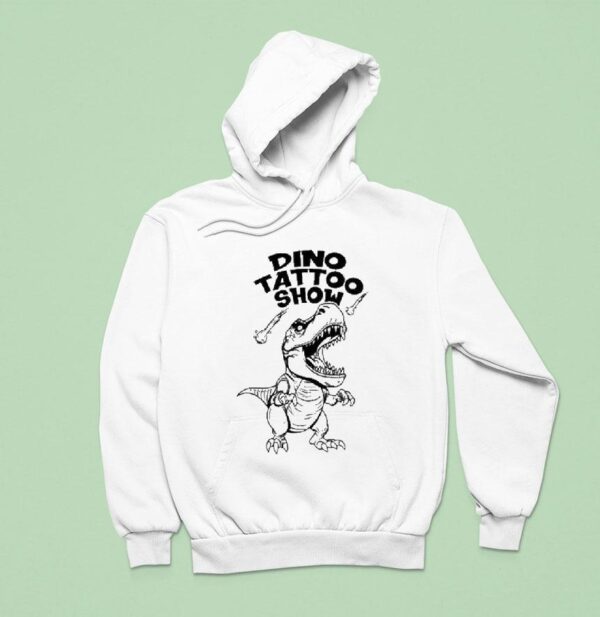 Dino Tattoo Show Mono Hoodie