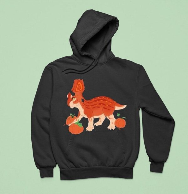 Dinosaur Diabloceratops Pumpkin Hoodie