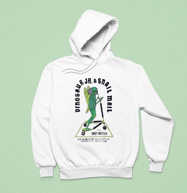 Dinosaur Jr Snailmail Brooklyn Ny July Hoodie