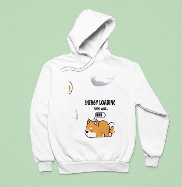Dogs Energy Loading Please Wai Hoodie