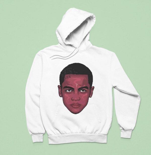 Dominic Fike Name Repetition Big Head Face Hoodie