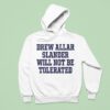 Drew Allar Slander Will Not Be Tolerated Hoodie