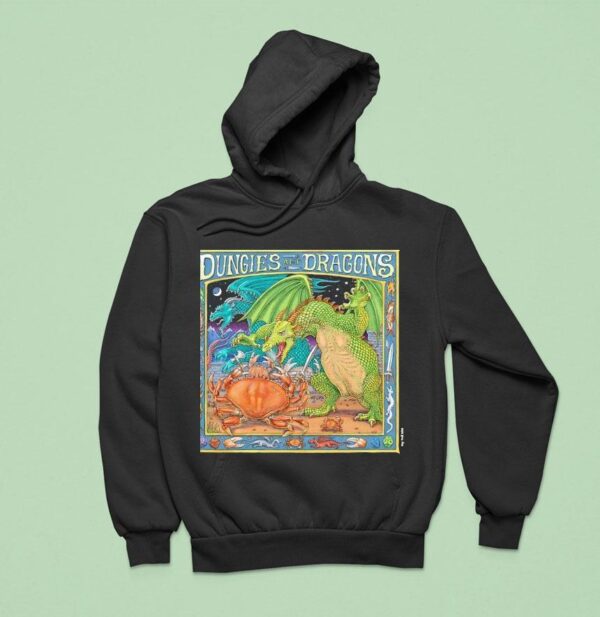 Dungies And Dragons Retro Hoodie