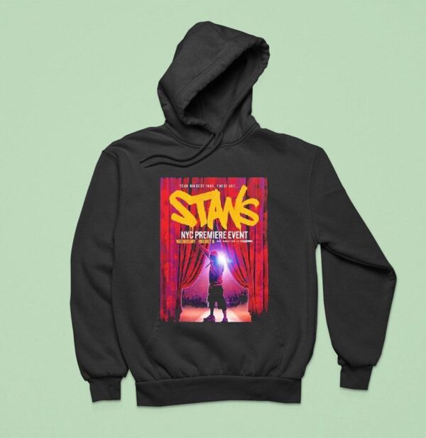 Eminem Stans At Pier In New York Ny On August Premiere Event Hip Hop Theme Hoodie