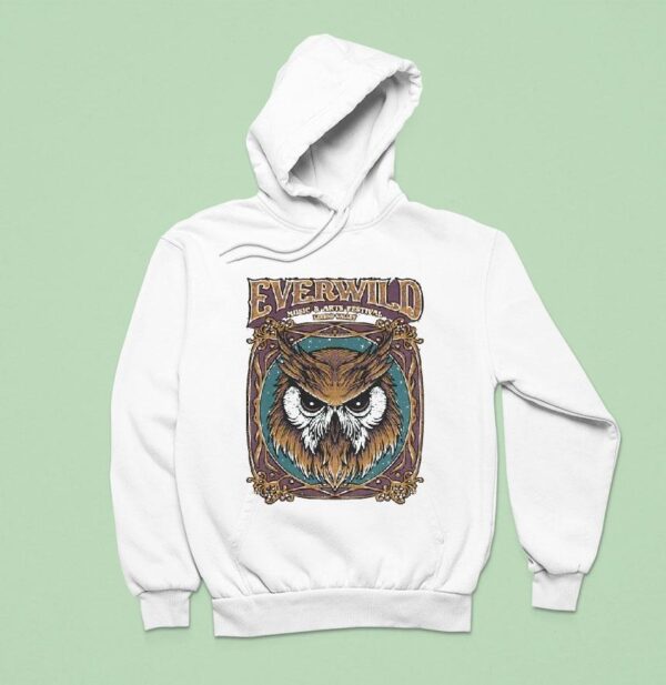 Everwild Music Arts Festival Legend Valley Night Owl Hoodie