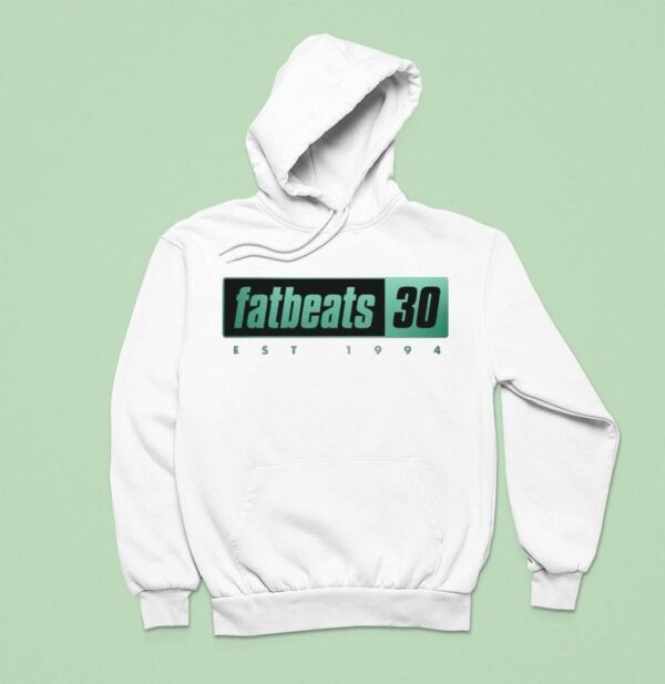 Fat Beats Th Logo Hoodie