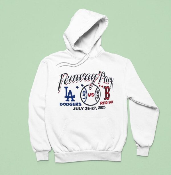 Fenway Park Los Angeles Dodgers Vs Boston Red Sox Hoodie