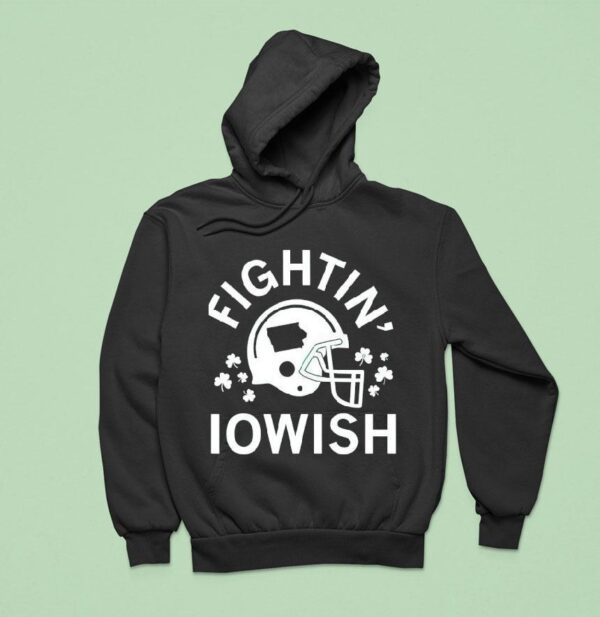 Fightin Iowish Football Christmas Hoodie