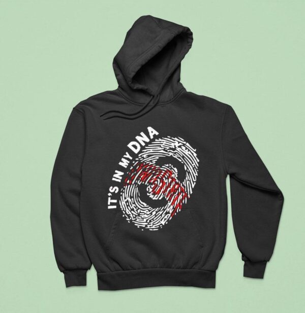 Fingerprint It S In My Dna Ohio State Buckeyes Hoodie