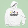 Floral Retro Radicalized By Basic Decency Hoodie