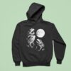 Frogs Howling To Moon Hoodie