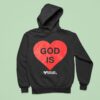 God Is Love Online Ceramics Hear Hoodie