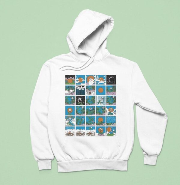 Goose Plant Squares Hoodie