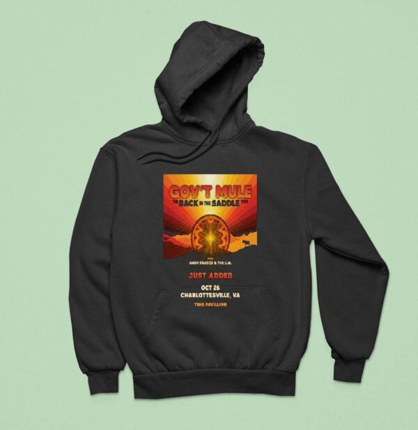 Gov T Mule Show Ting Pavilion In Charlottesville Oct Hoodie