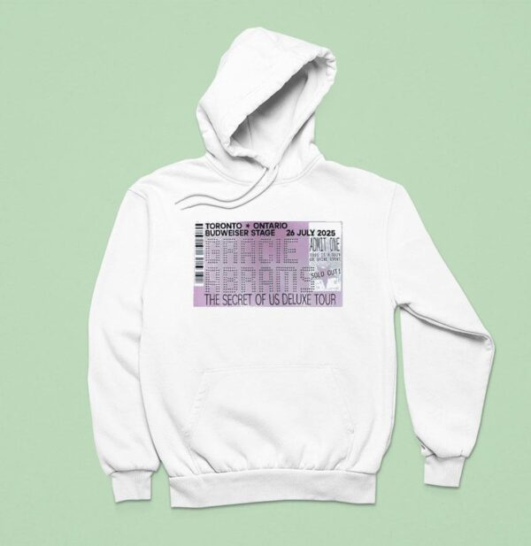 Gracie Abrams July Budweiser Stage Toronto On Hoodie