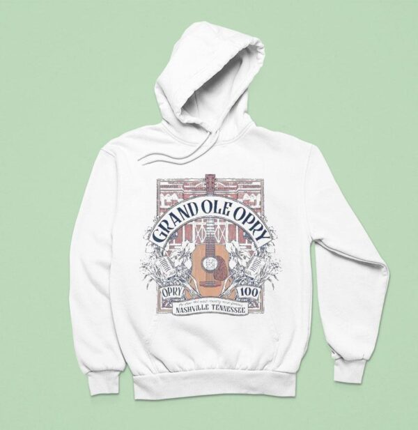 Grand Ole Opry Country Music Famous Nashville Tennessee Guitar Hoodie