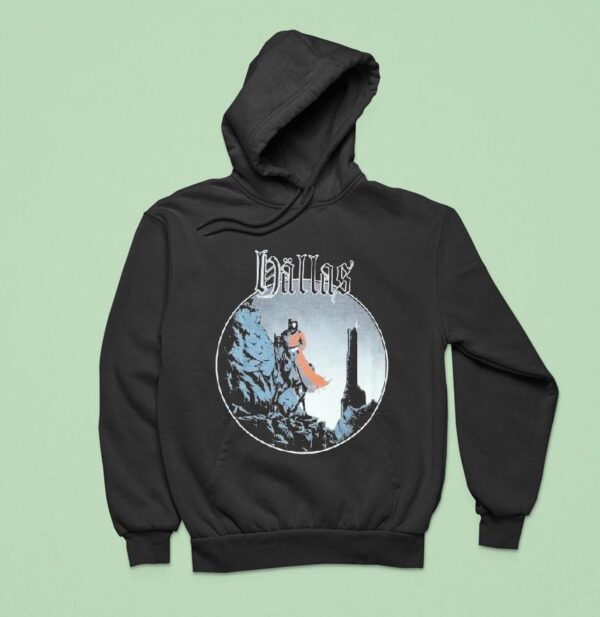 Hallas Rider On A Ques Hoodie
