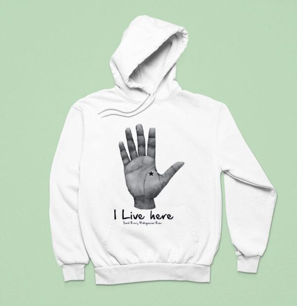 Hand I Like Here Said Every Michigan Ever Hoodie