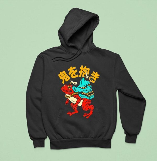 Hannya Frog Hoodie