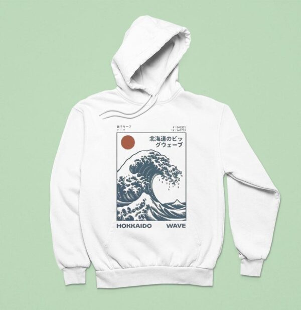 Hokkaido Wave Hoodie