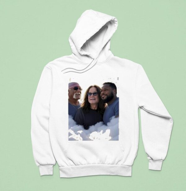 Hulk Hogan Ozzy Osbourne And Malcolm Jamal Warner Rest In Peace Hoodie