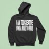 I Am Too Creative For Nine To Five Hoodie