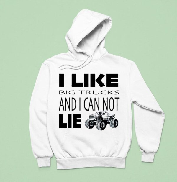 I Like Big Trucks And I Can Not Lie Truthful Hoodie