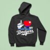 I Love My Dodgers Skyline Hoodie