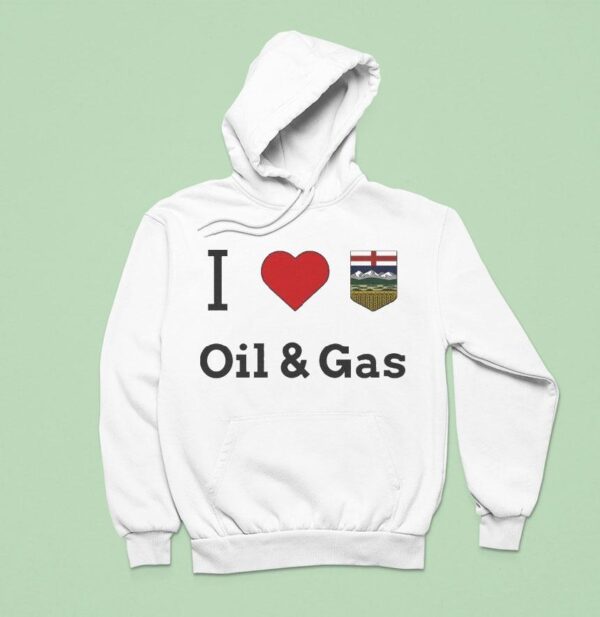 I Love Oil And Gas Hoodie