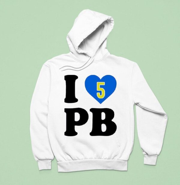 I Love Pb Paige Bueckers Dallas Wings Hoodie