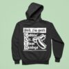 I M Goth Gobblin On These Hotdogs Hoodie
