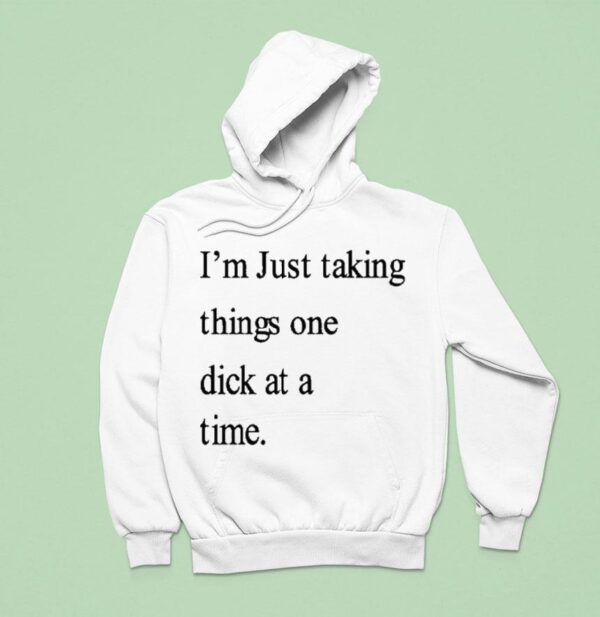 I M Just Taking Things One Dick At A Time Hoodie