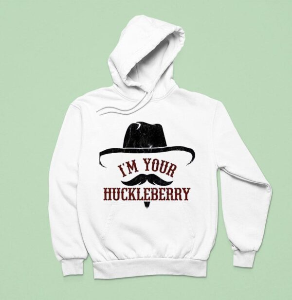 I M Your Huckleberry Logo Hoodie