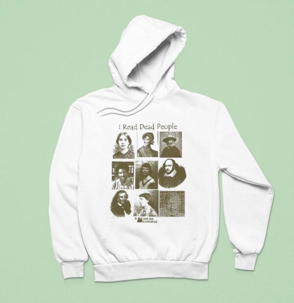 I Read Dead People Online Ceramics Hoodie