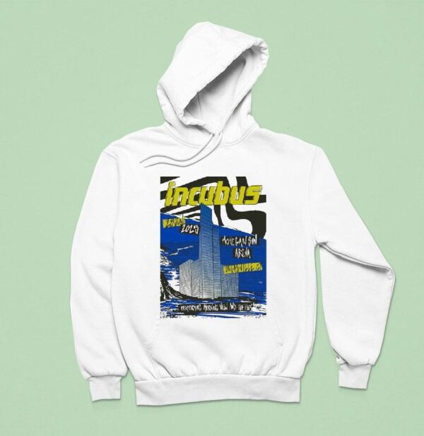 Incubus Mohegan Sun Arena Uncasville June Even Hoodie