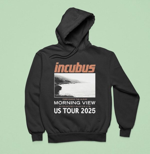 Incubus Performing The Album Morning View In Its Entirety Plus The Hits Cover Photo Pepper Us Tour Hoodie