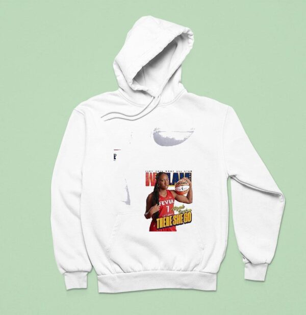 Indiana Fever Wnba All Star Aliyah Bosto There She Go Signature Hoodie