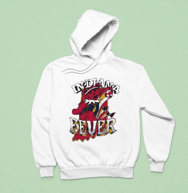Indiana Fever Grateful Dead Bear Hoodie