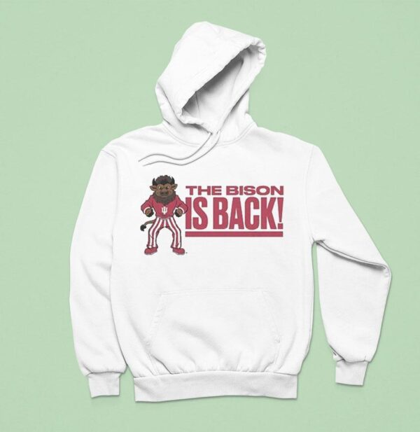 Indiana Hoosiers Hoosier The Bison Is Back Masco Hoodie