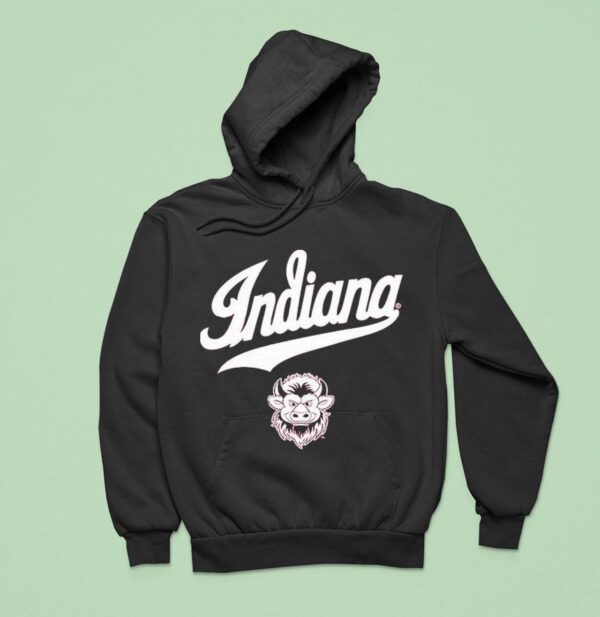 Indiana Hoosiers Mascot Scrip Hoodie