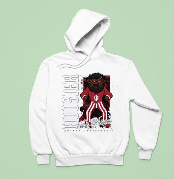Indiana Hoosiers The Bison Masco Hoodie