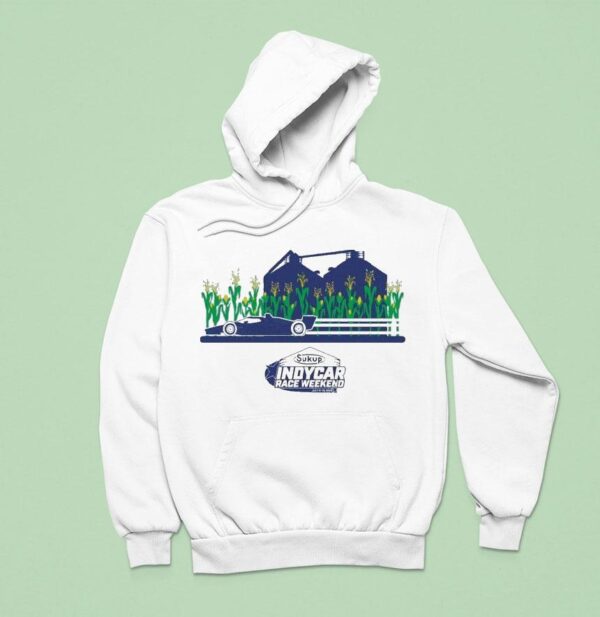Indycar Race Weekend Event July Sukup Corn Hoodie