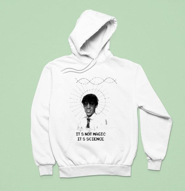 Inhaler White It S Not Magic It S Science Hoodie