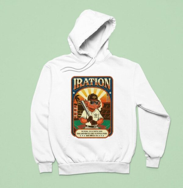 Iration Summer Tour San Diego Ca Us Petco Park Hoodie