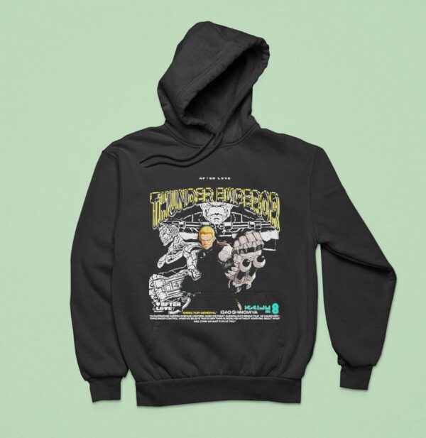 Isao Shinomiya Kaiju No Thunder Emperor Hoodie